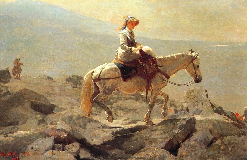 Winslow Homer Bridle Path, White Mountains
